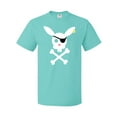 thumbnail image 1 of Inktastic Cute Easter Pirate Bunny with Eyepatch and Earring T-Shirt, 1 of 5