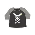 thumbnail image 1 of Inktastic Cute Easter Pirate Bunny with Eyepatch and Earring Women's Plus Size T-Shirt, 1 of 5