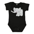thumbnail image 1 of Inktastic Cute Elephant Boys or Girls Baby Bodysuit, 1 of 5
