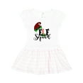 thumbnail image 1 of Inktastic Cute Elf Squad Girls Toddler Dress, 1 of 4