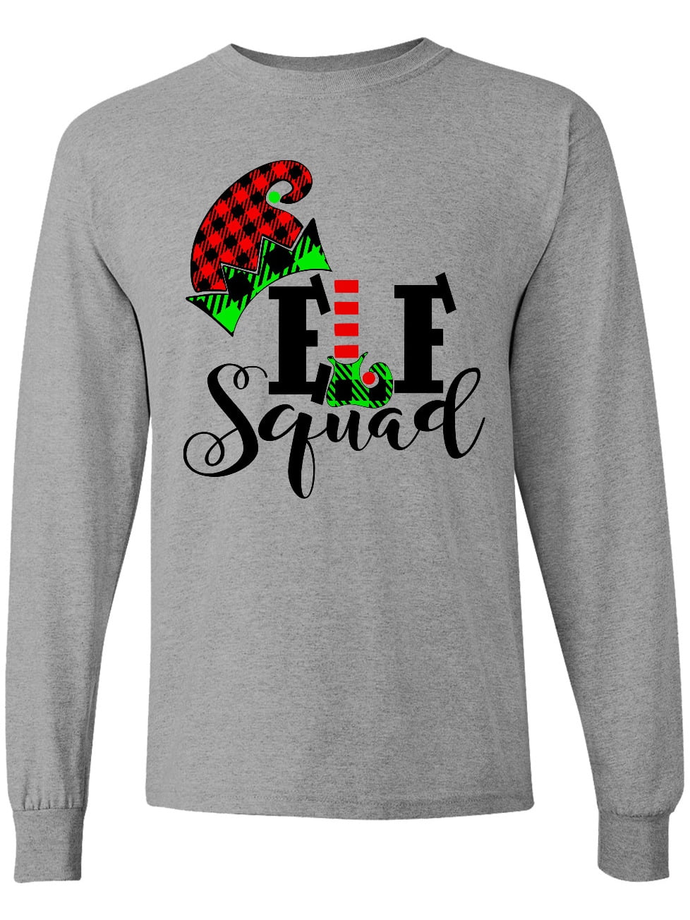 Inktastic Cute Elf Squad Long Sleeve T-Shirt