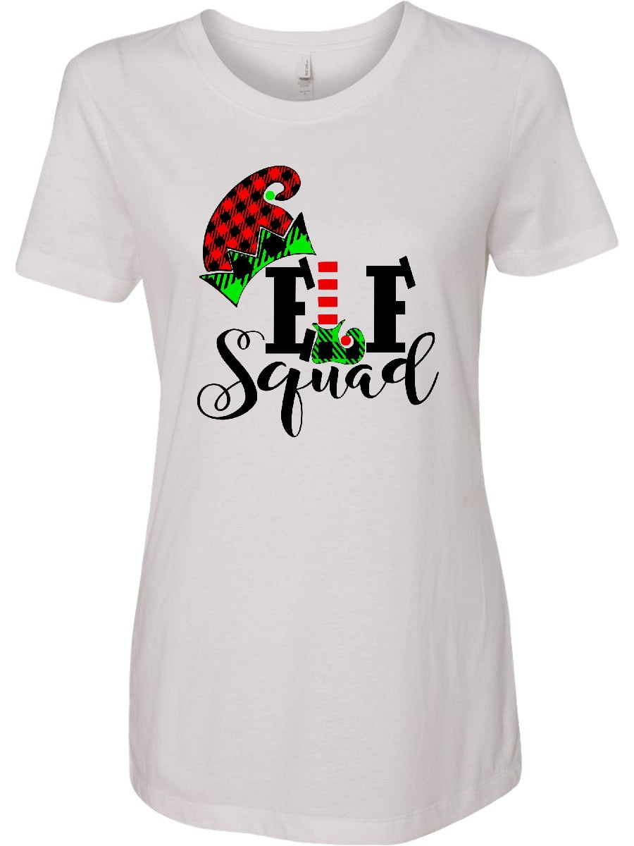 Inktastic Cute Elf Squad Women's T-Shirt
