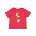 thumbnail image 1 of Inktastic Cute Fairy, Fairy On The Moon, Fairy On A Swing Girls Baby T-Shirt, 1 of 5