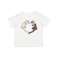 thumbnail image 1 of Inktastic Cute Ferret Heart Boys or Girls Baby T-Shirt, 1 of 5