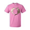 thumbnail image 1 of Inktastic Cute Ferret Heart T-Shirt, 1 of 5