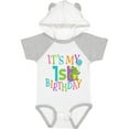 thumbnail image 1 of Inktastic Cute First Birthday Monster 1 Year Old Boys or Girls Baby Bodysuit, 1 of 5