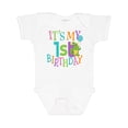 thumbnail image 1 of Inktastic Cute First Birthday Monster 1 Year Old Boys or Girls Baby Bodysuit, 1 of 5