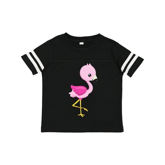 Inktastic Cute Flamingo, Baby Flamingo, Pink Flamingo, Bird Girls Toddler T-Shirt