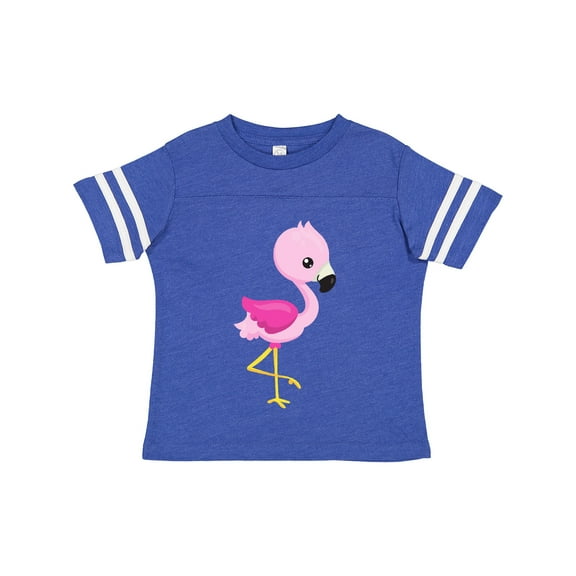 Inktastic Cute Flamingo, Baby Flamingo, Pink Flamingo, Bird Girls Toddler T-Shirt