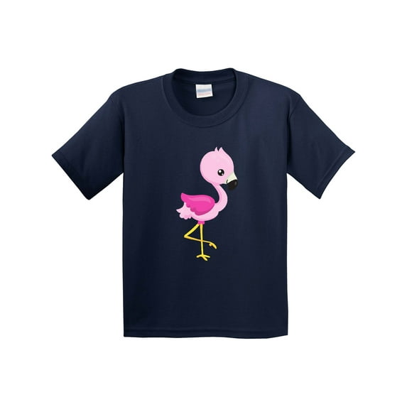 Inktastic Cute Pink Baby Flamingo Youth T-Shirt