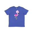 thumbnail image 1 of Inktastic Cute Pink Baby Flamingo Youth T-Shirt, 1 of 5