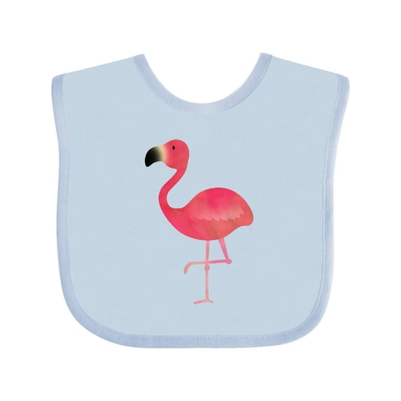 Inktastic Cute Flamingo Bird Boys or Girls Baby Bib