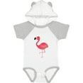 thumbnail image 1 of Inktastic Cute Flamingo Bird Boys or Girls Baby Bodysuit, 1 of 5
