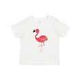 thumbnail image 1 of Inktastic Cute Flamingo Bird Boys or Girls Toddler T-Shirt, 1 of 5