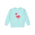 thumbnail image 1 of Inktastic Cute Flamingo Bird Toddler Sweatshirt, 1 of 4