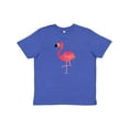 thumbnail image 1 of Inktastic Cute Flamingo Bird Youth T-Shirt, 1 of 5