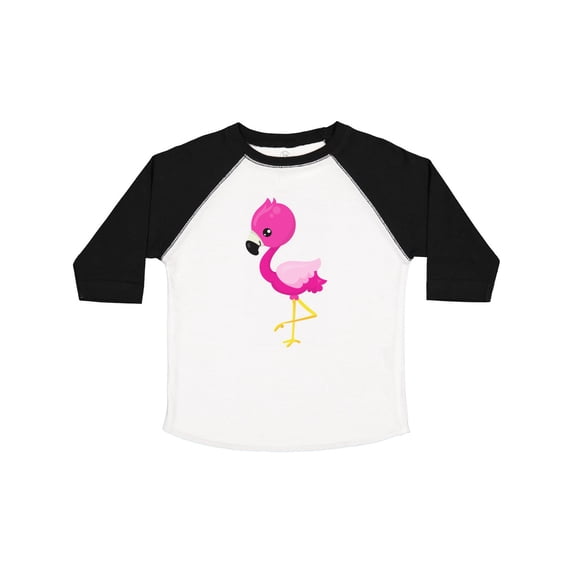 Inktastic Cute Flamingo, Little Flamingo, Pink Flamingo Girls Toddler T-Shirt