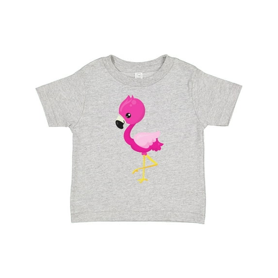 Inktastic Cute Flamingo, Little Flamingo, Pink Flamingo Girls Toddler T-Shirt