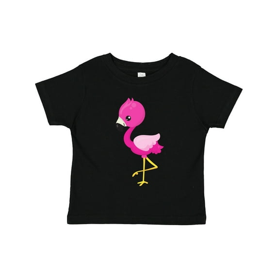 Inktastic Cute Flamingo, Little Flamingo, Pink Flamingo Girls Toddler T-Shirt