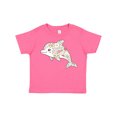 thumbnail image 1 of Inktastic Cute Flowered Dolphin Girls Toddler T-Shirt, 1 of 5