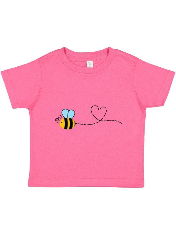 Cute Flying Bumble Bee Boys or Girls Toddler T-Shirt
