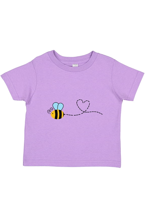 Cute Flying Bumble Bee Boys or Girls Toddler T-Shirt
