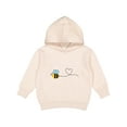 thumbnail image 1 of Inktastic Cute Flying Bumble Bee Toddler Hoodie, 1 of 4
