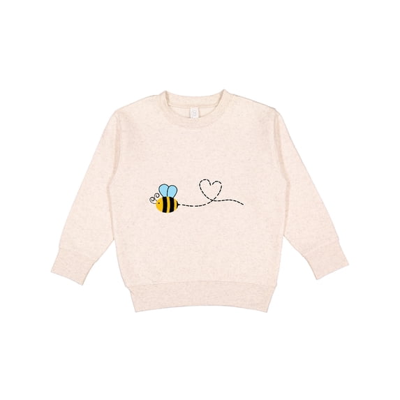 Inktastic Cute Flying Bumble Bee Toddler Sweatshirt