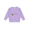 thumbnail image 1 of Inktastic Cute Flying Bumble Bee Toddler Sweatshirt, 1 of 4