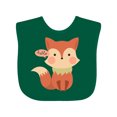 thumbnail image 1 of Inktastic Cute Fox Hello Boys or Girls Baby Bib, 1 of 4