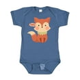 thumbnail image 1 of Inktastic Cute Fox Hello Boys or Girls Baby Bodysuit, 1 of 5