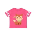 thumbnail image 1 of Inktastic Cute Fox Hello Boys or Girls Toddler T-Shirt, 1 of 5