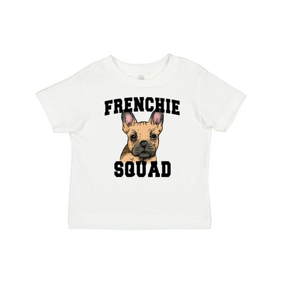 Inktastic Cute French Bulldog Frenchie Squad Boys or Girls Baby T-Shirt