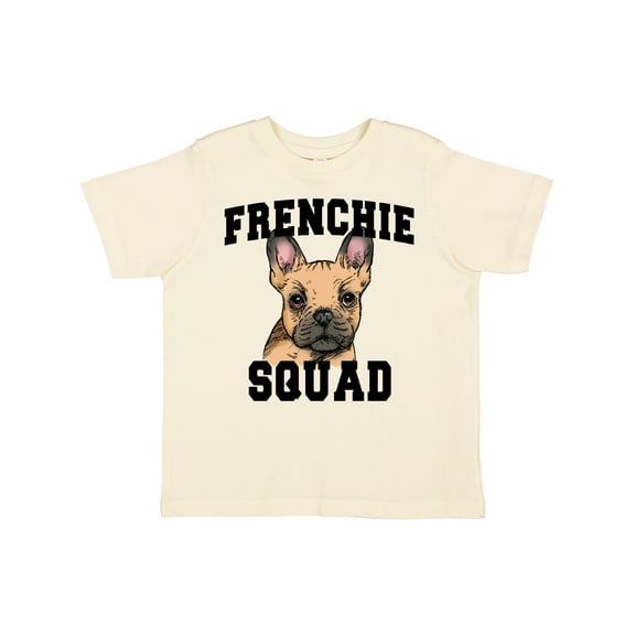 Inktastic Cute French Bulldog Frenchie Squad Boys or Girls Toddler T-Shirt