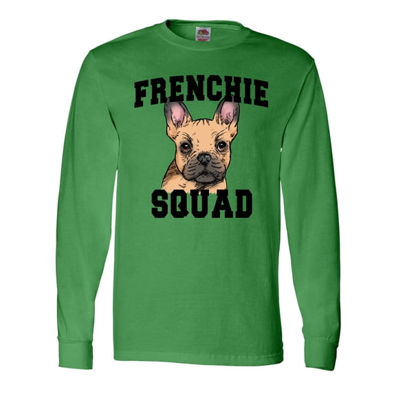 Inktastic Cute French Bulldog Frenchie Squad Long Sleeve T-Shirt