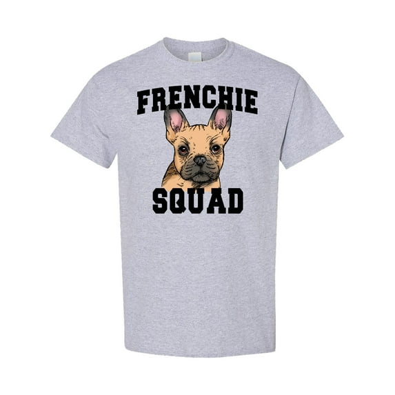 Inktastic Cute French Bulldog Frenchie Squad T-Shirt