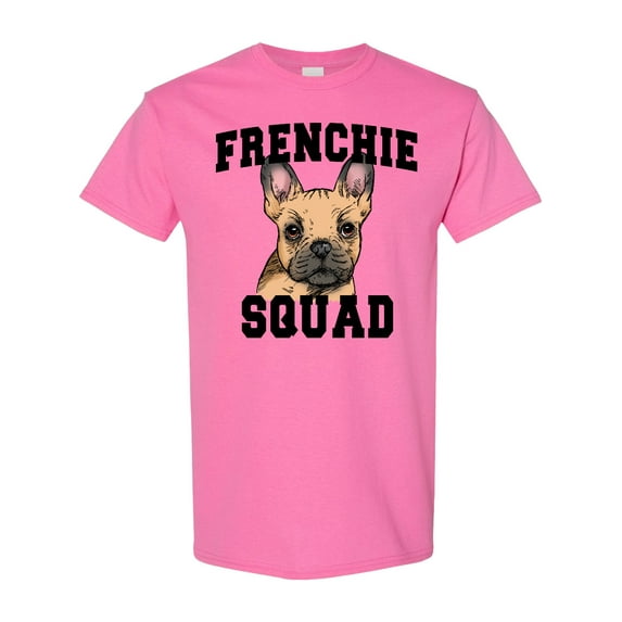 Inktastic Cute French Bulldog Frenchie Squad T-Shirt