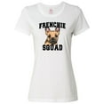 thumbnail image 1 of Inktastic Cute French Bulldog  Frenchie Squad Women's T-Shirt, 1 of 5