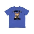 thumbnail image 1 of Inktastic Cute French Bulldog Frenchie Squad Youth T-Shirt, 1 of 5