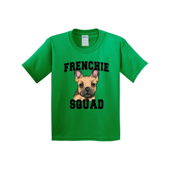 Inktastic Cute French Bulldog Frenchie Squad Youth T-Shirt