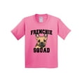 thumbnail image 1 of Inktastic Cute French Bulldog Frenchie Squad Youth T-Shirt, 1 of 5