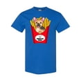thumbnail image 1 of Inktastic Cute Frenchie in French Fries T-Shirt, 1 of 5
