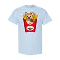 thumbnail image 1 of Inktastic Cute Frenchie in French Fries T-Shirt, 1 of 5