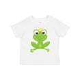 thumbnail image 1 of Inktastic Cute Frog, Green Frog, Crown, Frog Prince Boys or Girls Toddler T-Shirt, 1 of 5