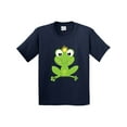 thumbnail image 1 of Inktastic Cute Frog, Green Frog, Crown, Frog Prince Youth T-Shirt, 1 of 5