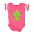 thumbnail image 1 of Inktastic Cute Frog, Green Frog, Frog Prince, Crown Boys or Girls Baby Bodysuit, 1 of 5