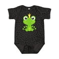 thumbnail image 1 of Inktastic Cute Frog, Green Frog, Frog Prince, Crown Boys or Girls Baby Bodysuit, 1 of 5