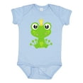 thumbnail image 1 of Inktastic Cute Frog, Green Frog, Frog Prince, Crown Boys or Girls Baby Bodysuit, 1 of 5