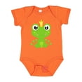 thumbnail image 1 of Inktastic Cute Frog, Green Frog, Frog Prince, Crown Boys or Girls Baby Bodysuit, 1 of 5
