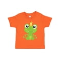 thumbnail image 1 of Inktastic Cute Frog, Green Frog, Frog Prince, Crown Boys or Girls Toddler T-Shirt, 1 of 5
